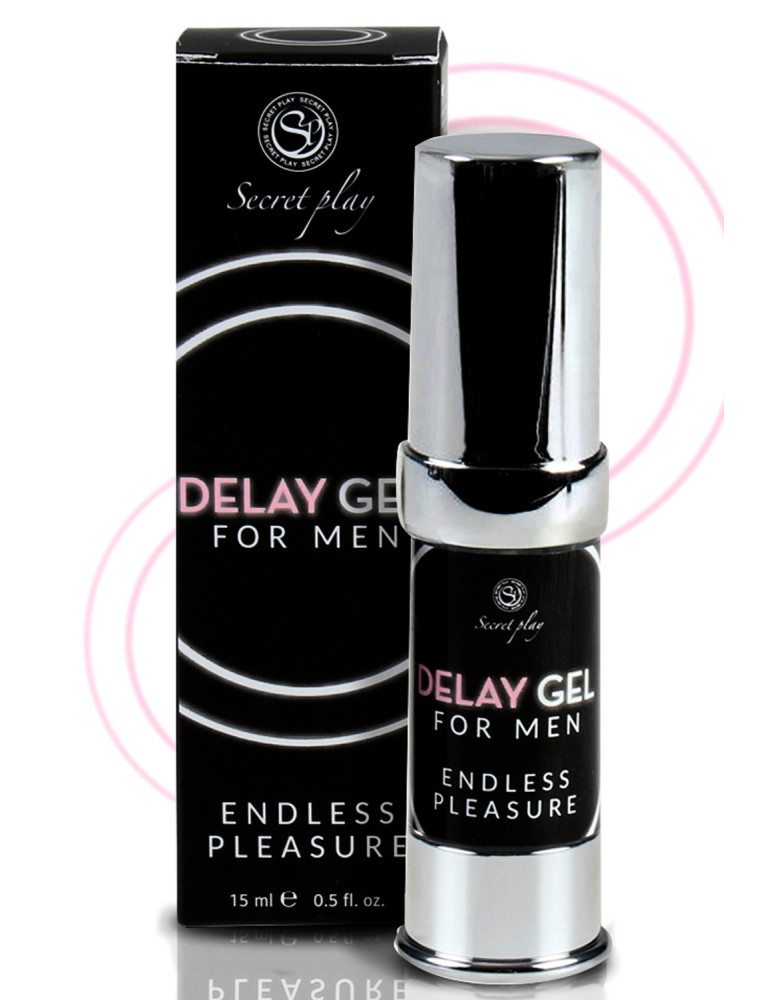 Gel lubrifiant retardant pour homme 15ml