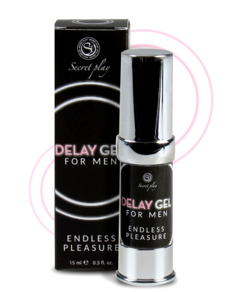 Gel lubrifiant retardant pour homme 15ml