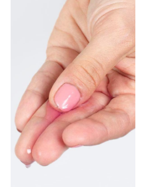 2 en 1 Lubrifiant et huile de massage fraise à la crème chauffant
