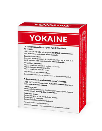 Spray retardant Yokaine pour homme 20ml