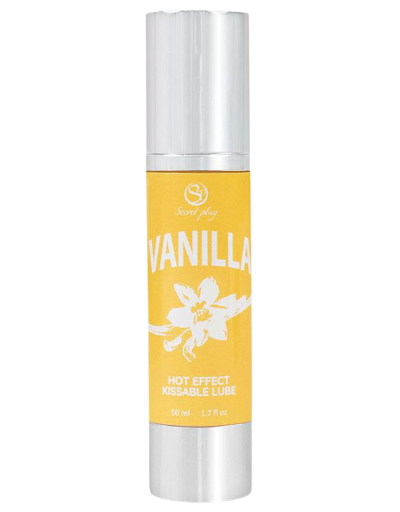2 en 1 Lubrifiant et huile de massage vanille chauffant