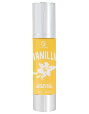 2 en 1 Lubrifiant et huile de massage vanille chauffant