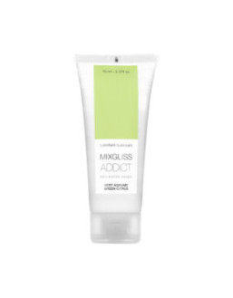 Lubrifiant Mixgliss eau Addict Vert agrume 70 ML