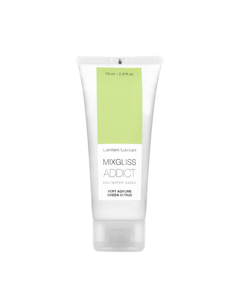 Lubrifiant Mixgliss eau Addict Vert agrume 70 ML