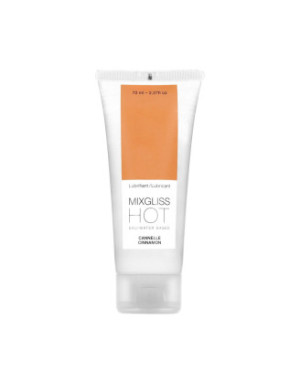 Lubrifiant Mixgliss eau Hot Canelle 70 ML