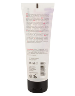Gel intensifiant orgasme clitoridien à la menthe, végétalien 80 ml