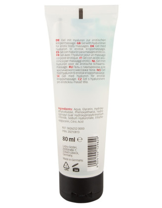 Lubrifiant à base d'eau et d'hyaluronate de sodium 80 ml