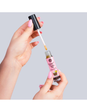 Gloss sexe oral vibrant Pina Colada 100% comestible