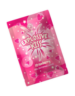 Bonbons pétillants à la fraise spécial sexe oral