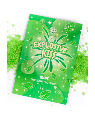 Bonbons pétillants à la menthe spécial sexe oral