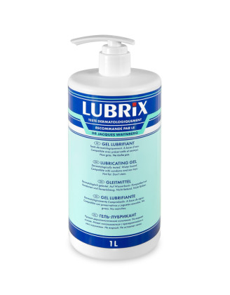 Gel lubrifiant 1 litre à base d'eau Lubrix