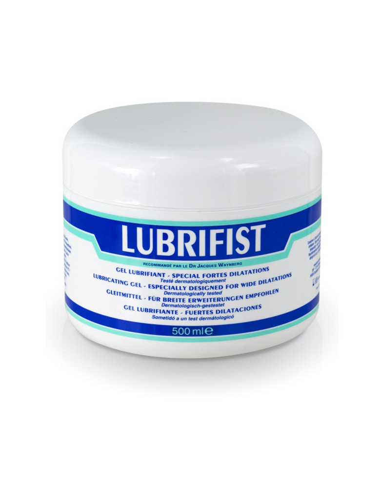 Lubrifiant à base d'eau renforcé spécial fist Lubrifist 500ml