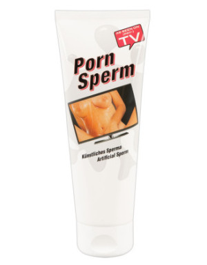 Gel lubrifiant à base d'eau imitation sperme 125 ml