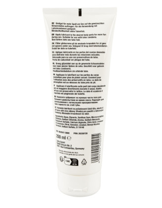 Gel lubrifiant à base d'eau arôme ananas, imitation sperme 250 ml