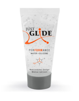 Gel lubrifiant PERFORMANCE à base d'eau et de silicone, végétalien 20ml