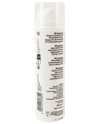 Gel Lubrifiant Fisting Longue Durée à Base Eau + Silicone 200 ml