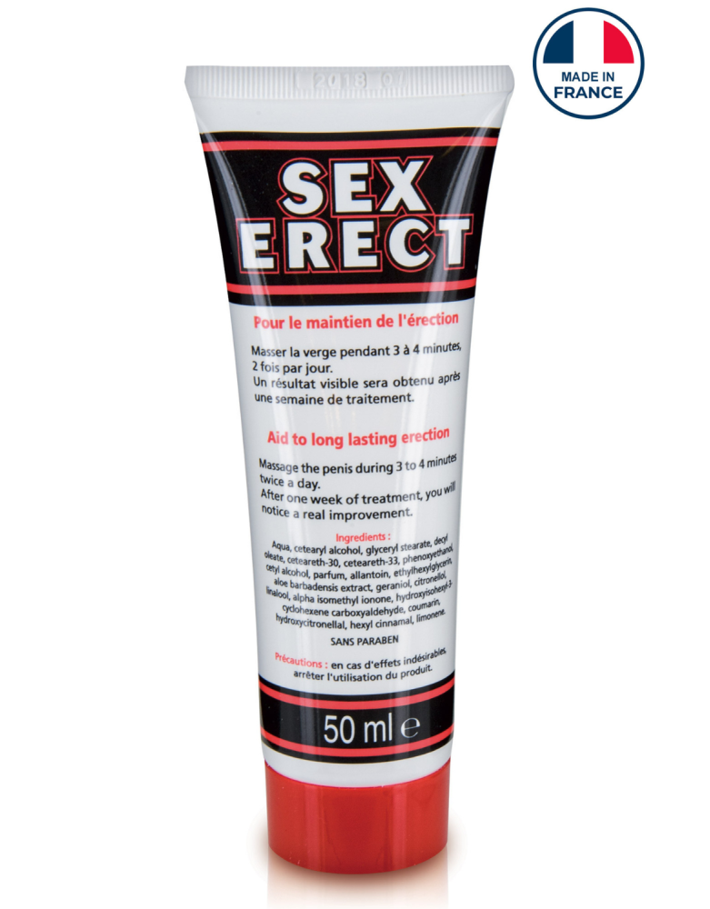 Crème Stimulante Homme Sex Erect 50 ml