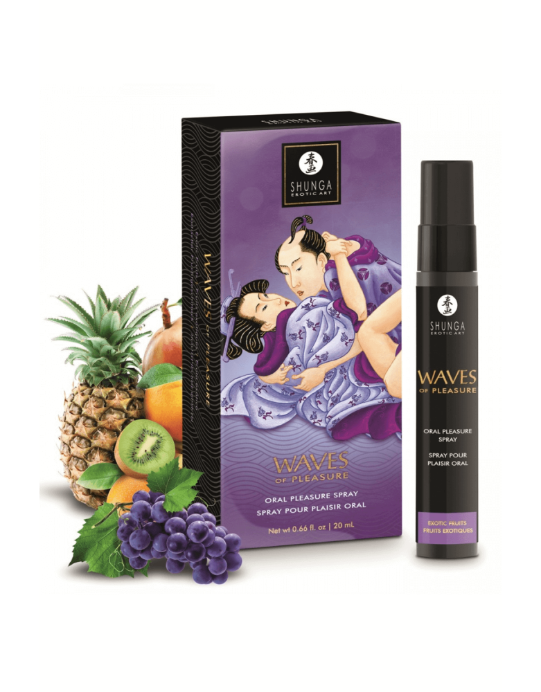 Spray pour plaisir oral saveur fruits exotiques 20 ml - Shunga