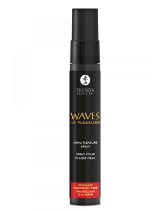 Spray pour plaisir oral saveur vin pétillant à la fraise 20 ml - Shunga