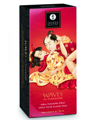 Spray pour plaisir oral saveur vin pétillant à la fraise 20 ml - Shunga