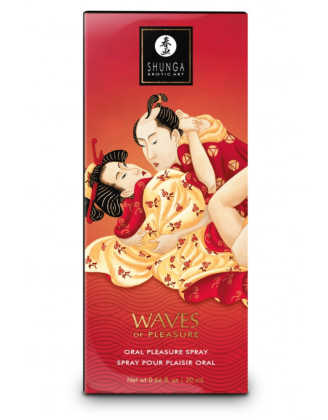 Spray pour plaisir oral saveur vin pétillant à la fraise 20 ml - Shunga