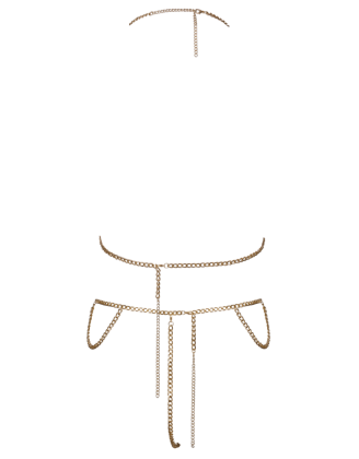 2 Chaines de corps dorées