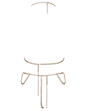 2 Chaines de corps dorées