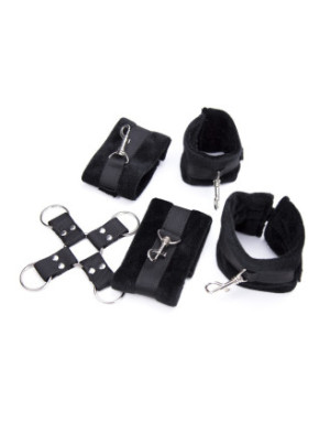 Menottes attache en croix pour mains et pieds Dreamy Fetish
