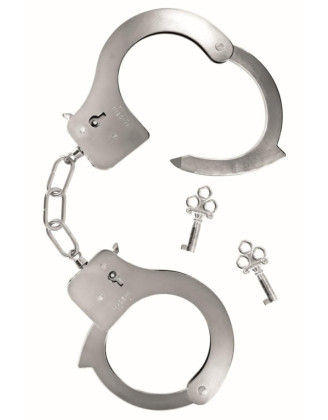 Menottes pour poignet en métal avec 2 clefs pour utilisateurs confirmés