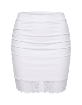 Jupe longue blanche Maria