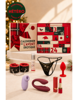 Calendrier de l’Avent érotique 24 surprises pour couple hétéro - 2026