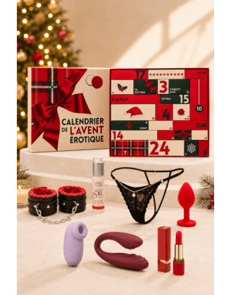Calendrier de l’Avent érotique 24 surprises pour couple hétéro - 2026