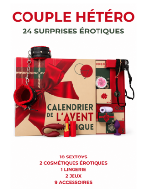 Calendrier de l’Avent érotique 24 surprises pour couple hétéro - 2026