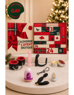 Calendrier de l’Avent érotique 24 surprises pour couple gay - 2026