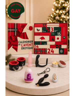 Calendrier de l’Avent érotique 24 surprises pour couple gay - 2026