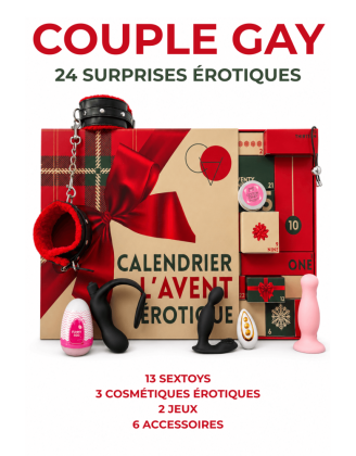 Calendrier de l’Avent érotique 24 surprises pour couple gay - 2026