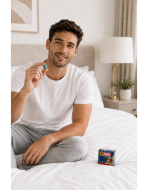 G-MAX Power Caps Boite de 20 gélules – Vitalité & Bien-Être Masculin Complément alimentaire