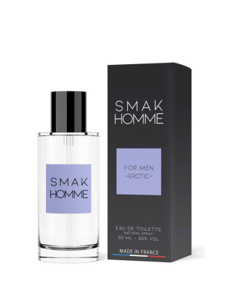 SMAK HOMME Eau de Toilette de Séduction pour Homme 50 ml - RUF