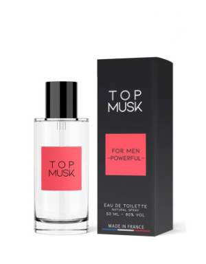 TOP MUSK Eau de Toilette de Séduction pour Homme 50 ml - RUF