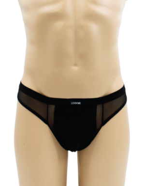 String noir semi opaque