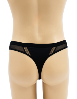 String noir semi opaque