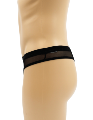 String noir semi opaque