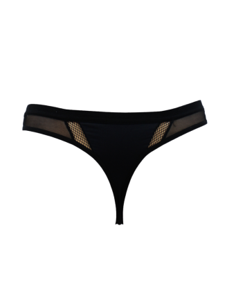 String noir semi opaque