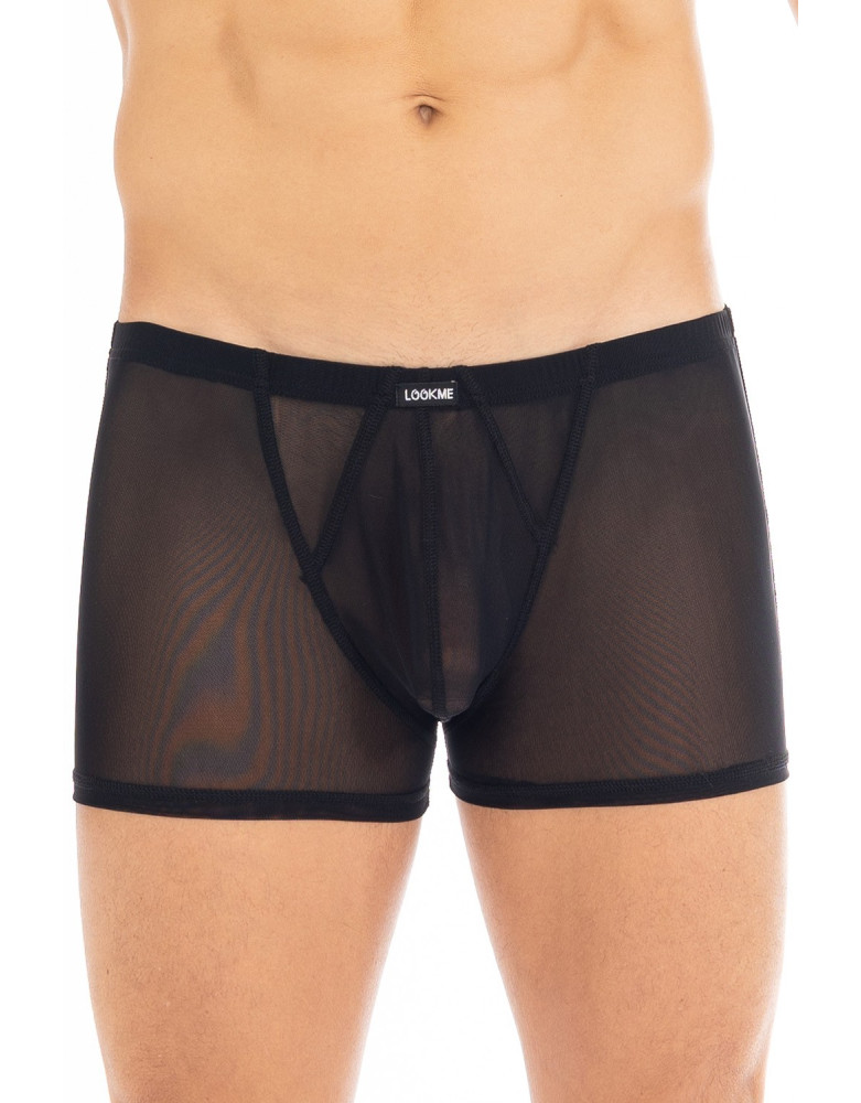 Boxer résille noir malibu