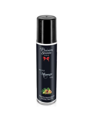 Huile de massage comestible fruits exotiques 59ml