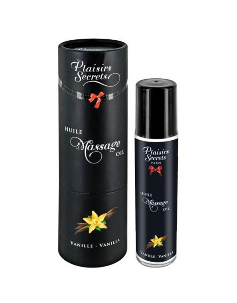 Huile de massage comestible vanille 59ml