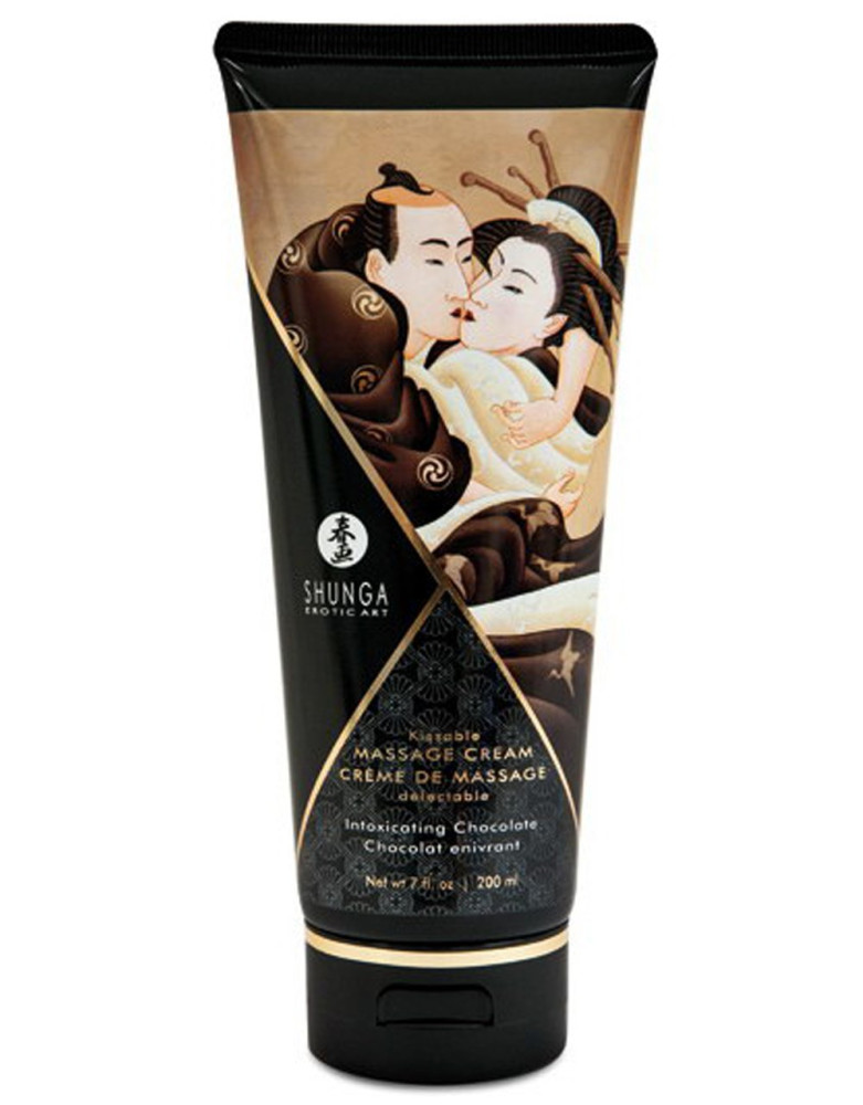 Crème hydratante de massage chocolat 200ml