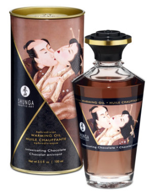 Huile chauffante chocolat comestible 100ml