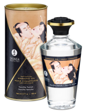 Huile chauffante vanille comestible 100ml