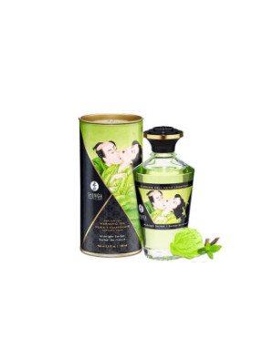 Huile chauffante sorbet de minuit melon comestible 100ml